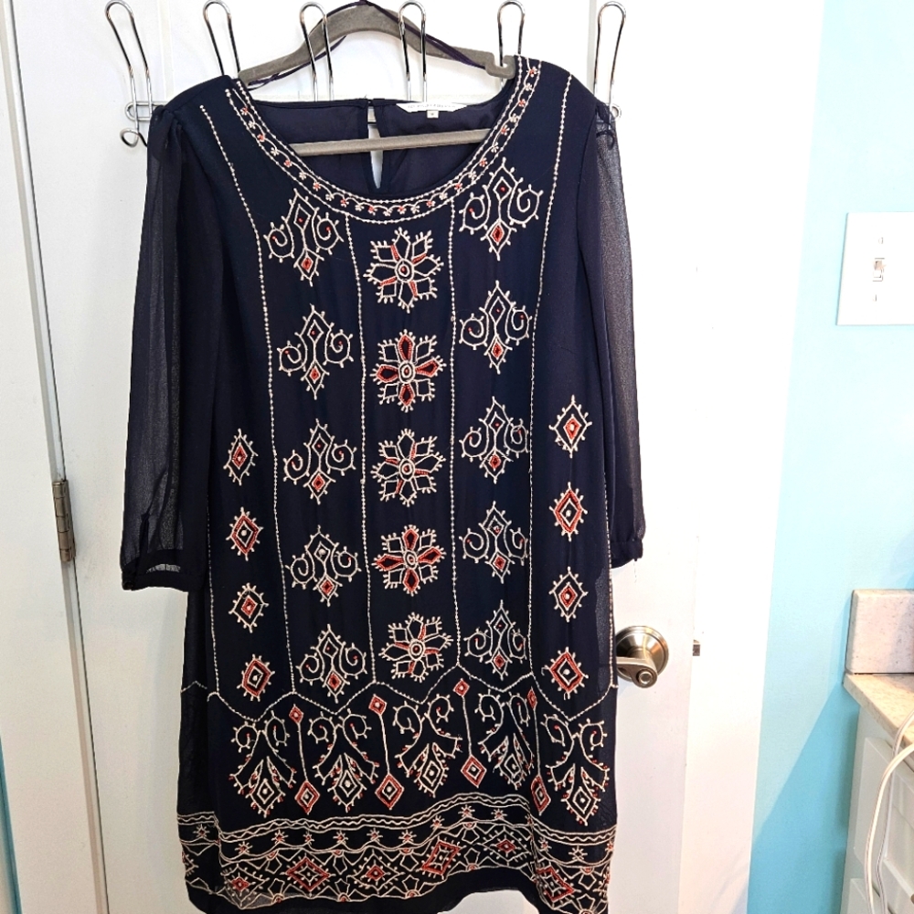 Rocha John Rocha Embroidered Dress